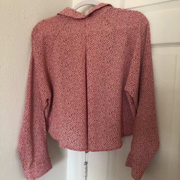 Tie Front Top - Picture 2 of 2